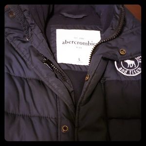 Abercrombie puffer vest